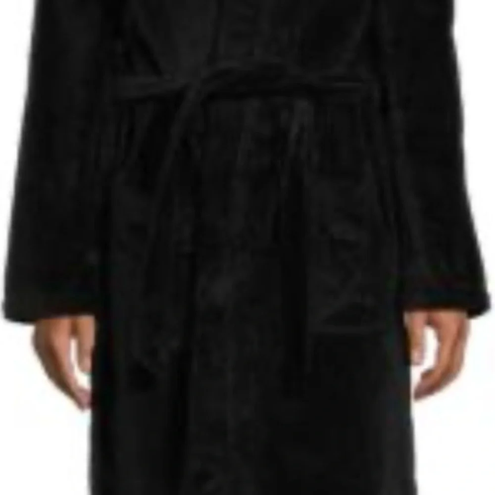 Polo Ralph Lauren Men’s Black Robe XL-Lightweight Travel-GYM GUYS FOR YOU ✈️🏋️